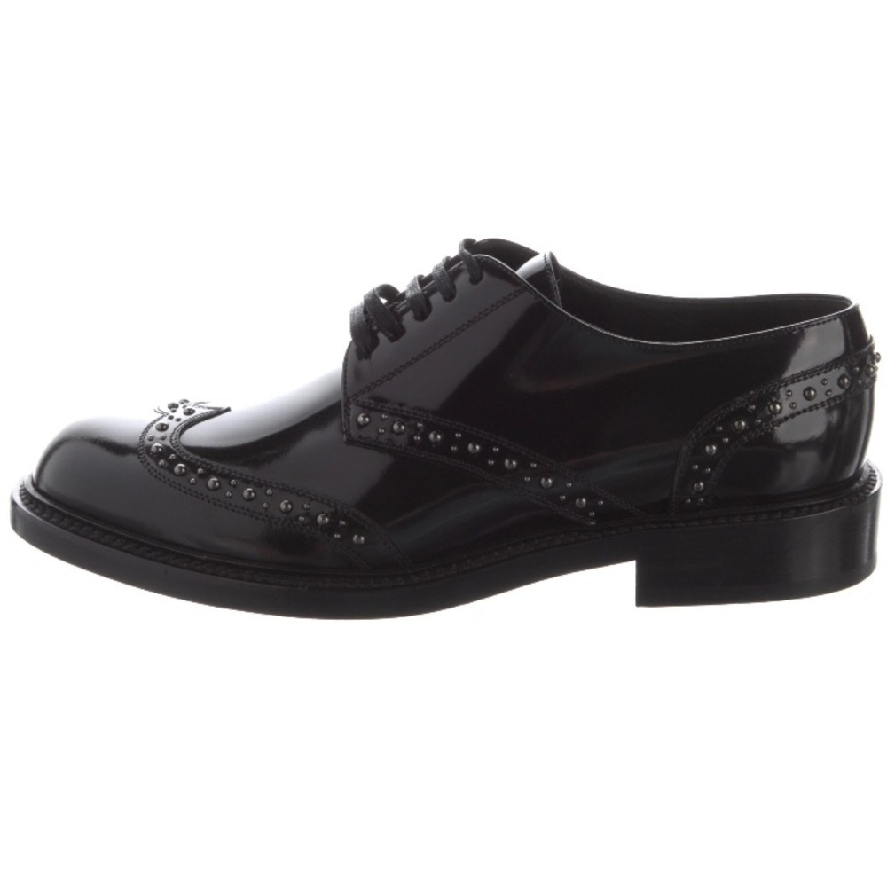 Saint Laurent Paris black leather oxford / derbies 8.5us​​​​ - Picture 4 of 12